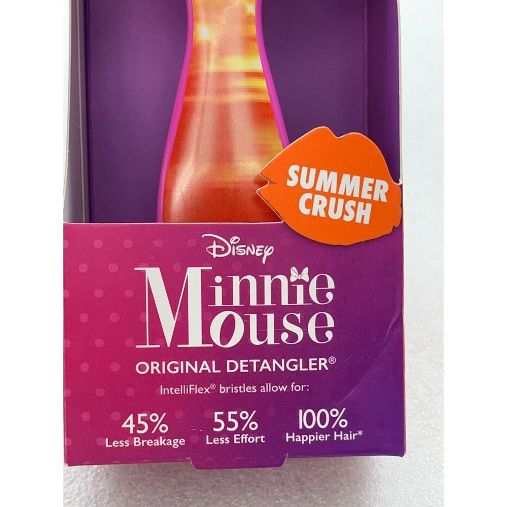 Disney Minnie Mouse Wet Brush Limited Edition Summer Crush I Love Summer NIB NEW - Picture 3 of 5